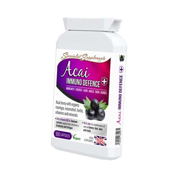 Acai Immune Booster side view