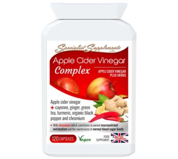 Apple Cider Vinegar Complex, 120 caps.