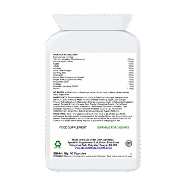 Digestive Aid Enzyme supplement