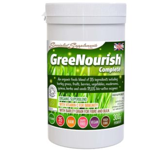 Organic GreeNourish Complete, 300g powder