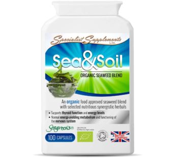 Sea and Soil Organic, 100 caps.