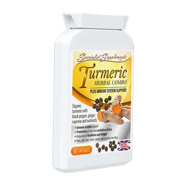 Turmeric Herbal Combo supplement side