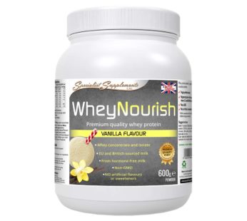 WheyNourish vanilla, 600g powder