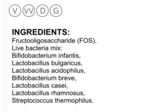 Kids probiotic ingredients